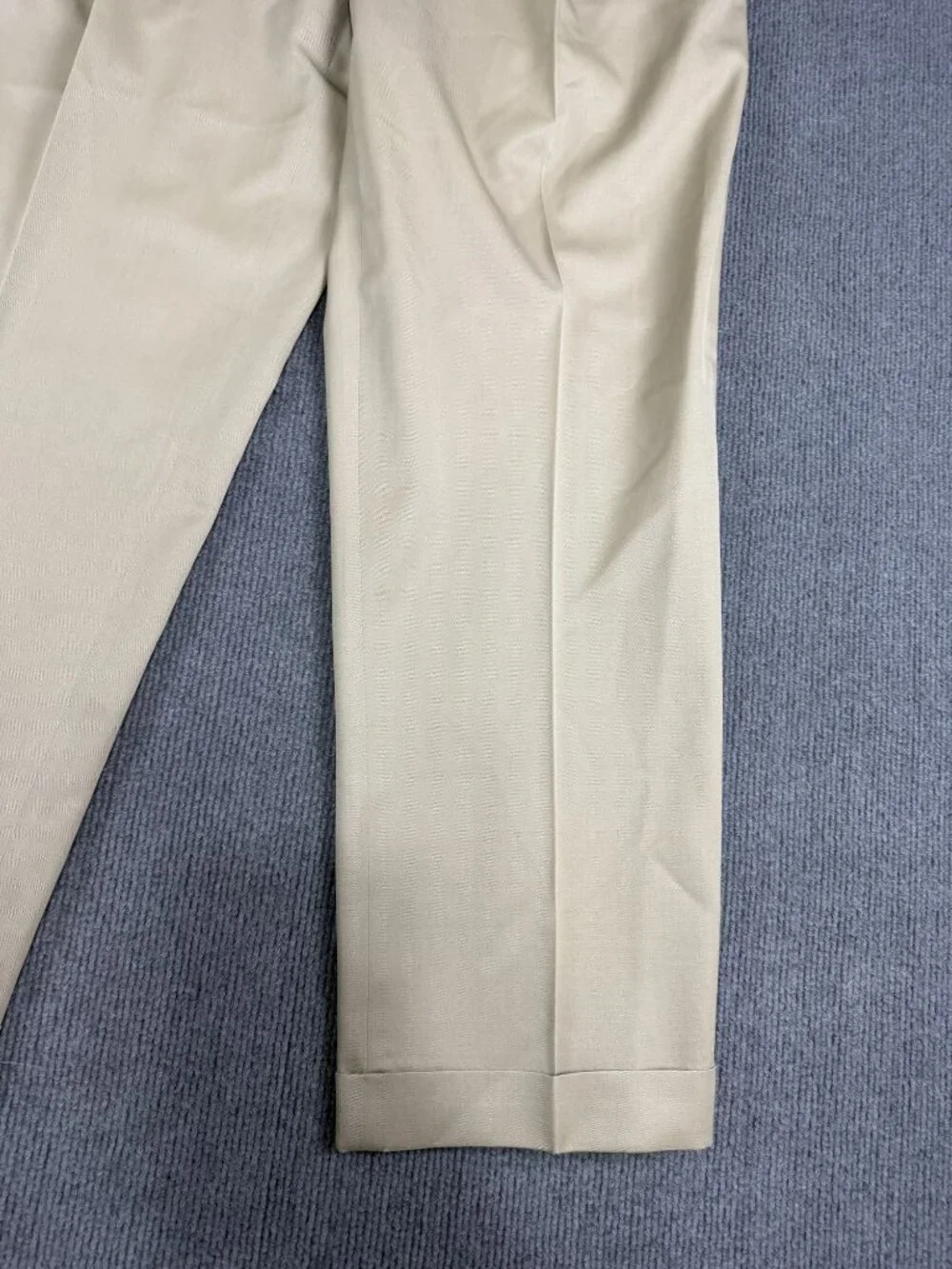 Brooks Brothers Mens Madison Fit Pleated Light Brown Dress Pants 42x30